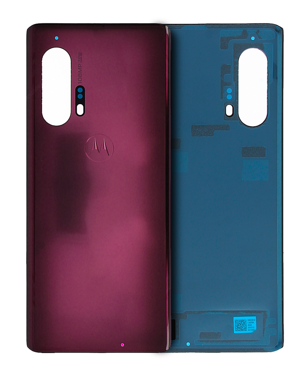 Back cover for Motorola Edge Plus (XT2061 / 2020) Original OEM Smokey Sangria