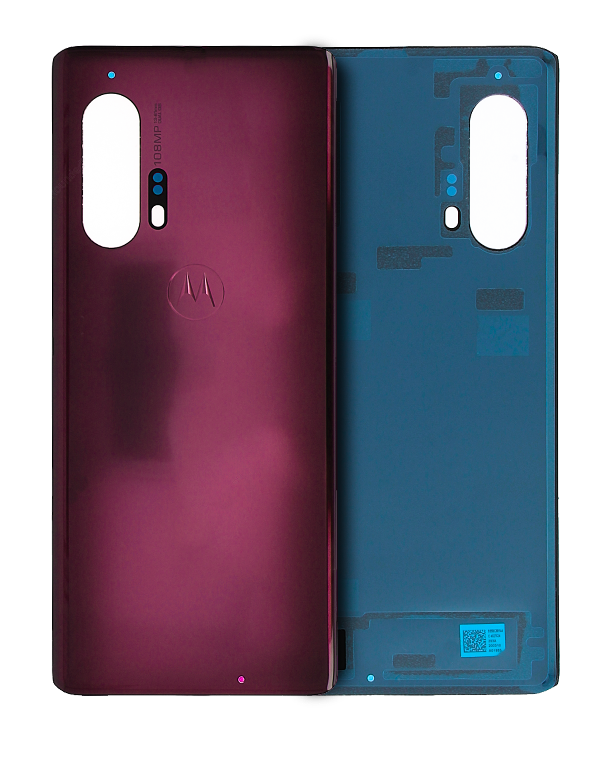 Back cover for Motorola Edge Plus (XT2061 / 2020) Original OEM Smokey Sangria