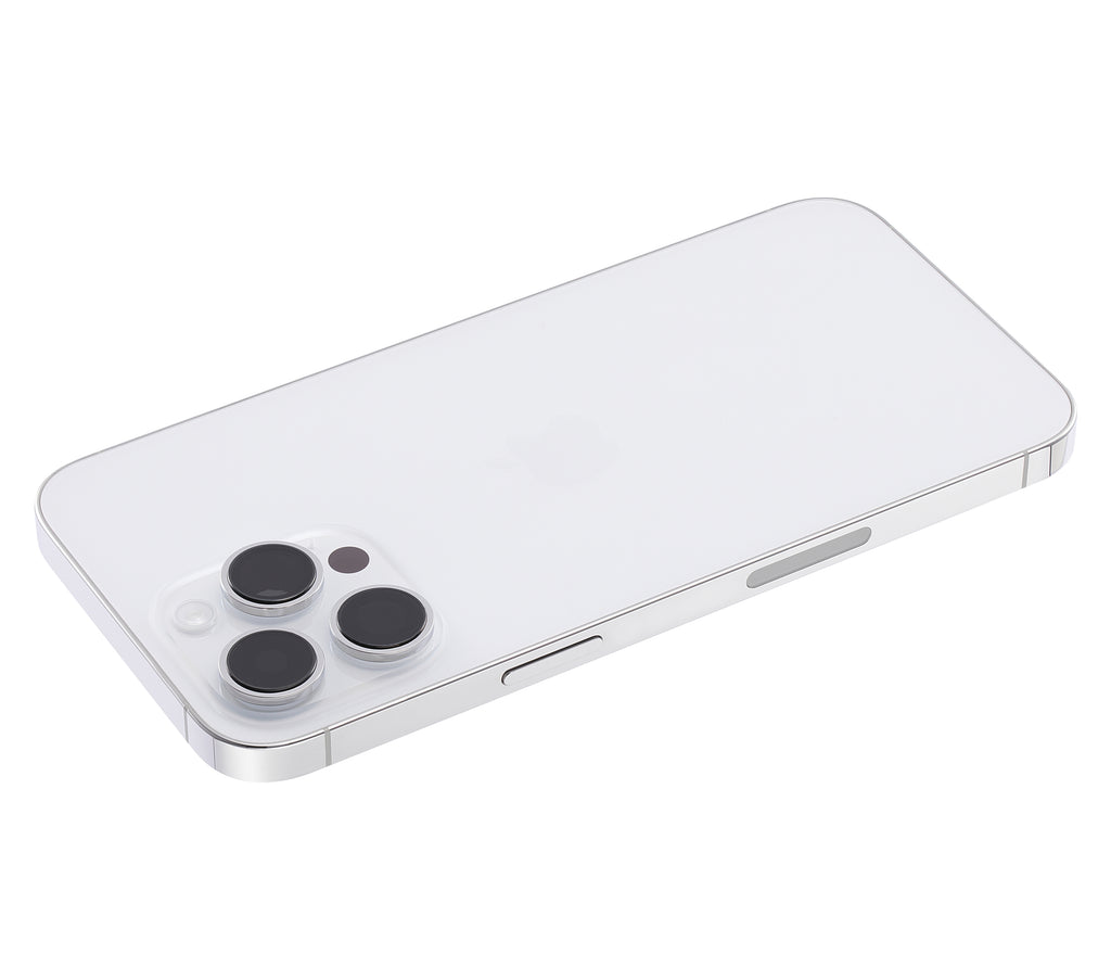 Original Apple-Ausbau A gebraucht – iPhone 14 Pro Max Backcover/Rahmen Silber