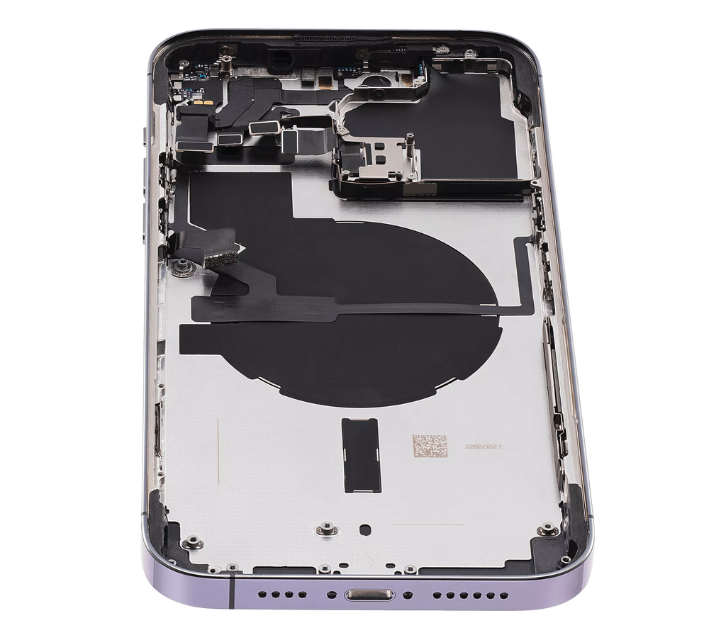 Original Apple-Ausbau B gebraucht – iPhone 14 Pro Backcover/Rahmen Deep Violett