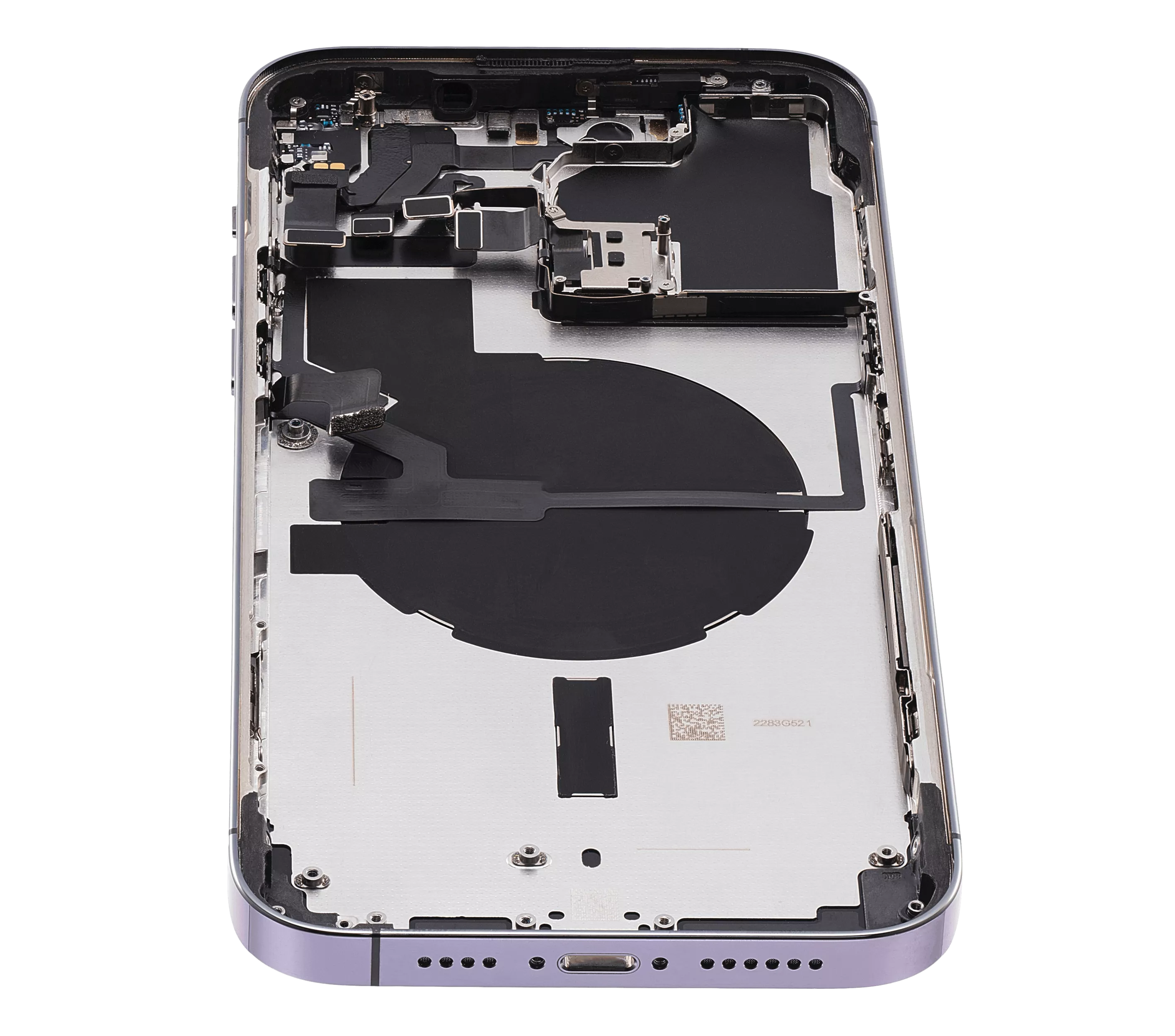 Original Apple-Ausbau B gebraucht – iPhone 14 Pro Backcover/Rahmen Deep Violett