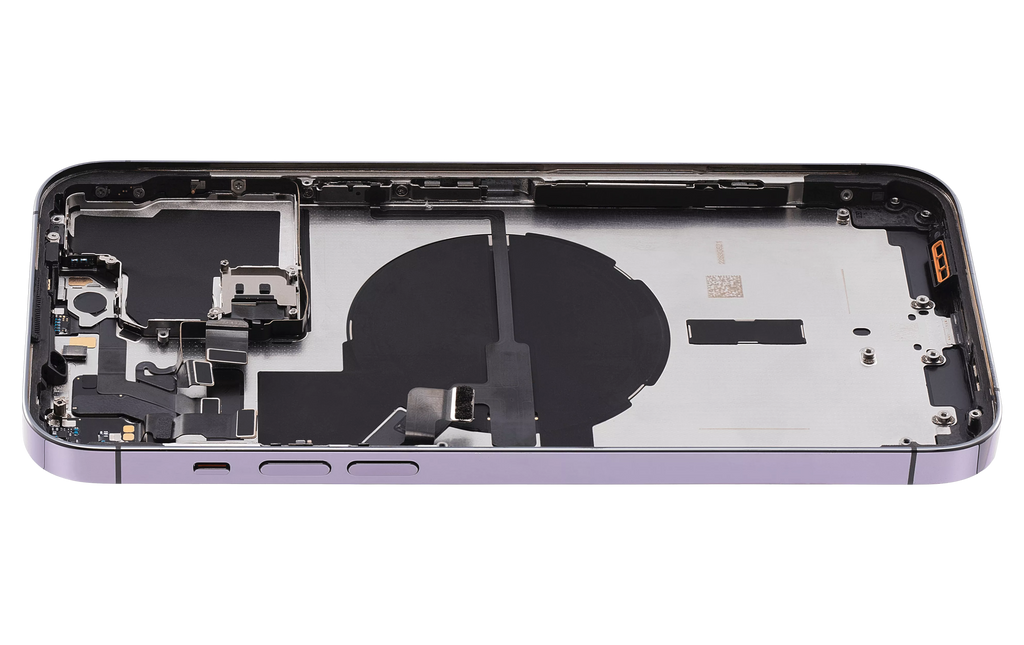 Original Apple-Ausbau B gebraucht – iPhone 14 Pro Backcover/Rahmen Deep Violett