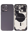 Original Apple-Ausbau B gebraucht – iPhone 14 Pro Backcover/Rahmen Space Schwarz