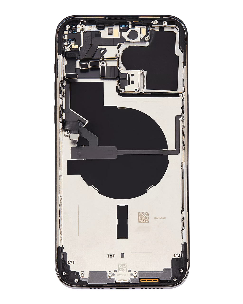 Original Apple-Ausbau B gebraucht – iPhone 14 Pro Backcover/Rahmen Space Schwarz