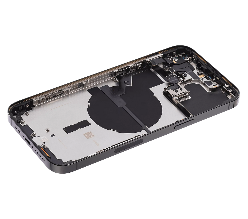 Original Apple-Ausbau B gebraucht – iPhone 14 Pro Backcover/Rahmen Space Schwarz