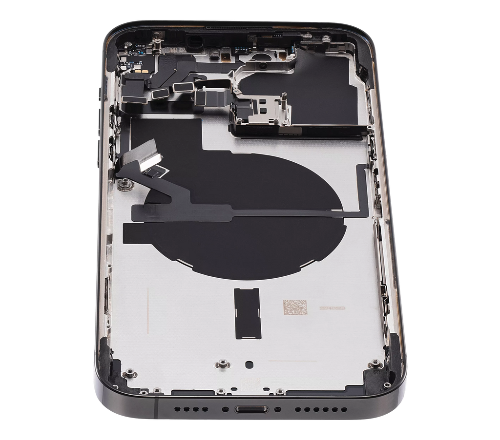 Original Apple-Ausbau B gebraucht – iPhone 14 Pro Backcover/Rahmen Space Schwarz