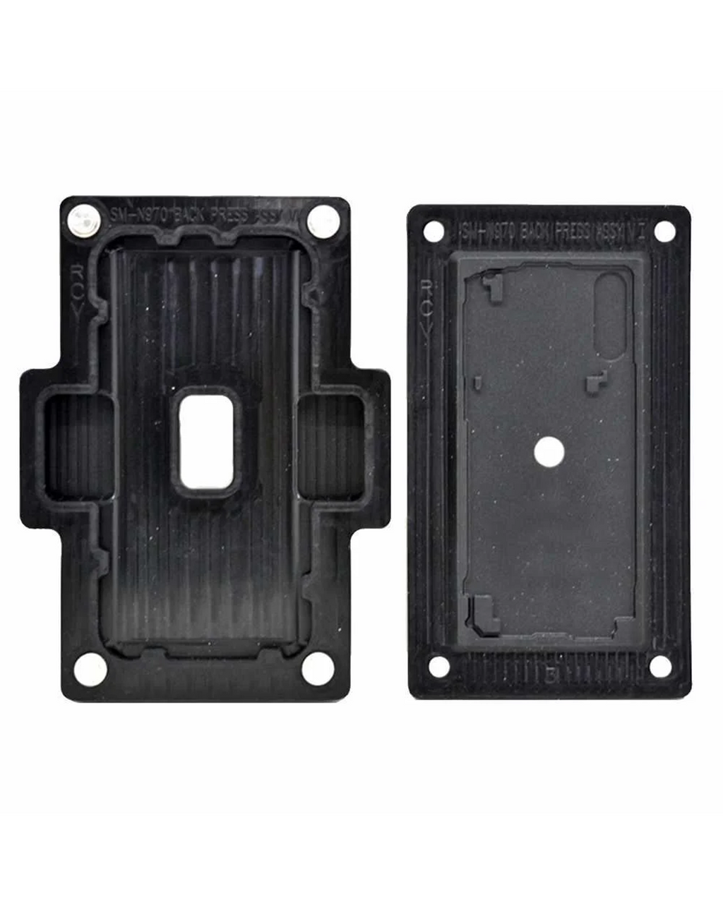 Press Mold (Back and Display Cover) for Samsung Galaxy Note 10 (for Samsung Press Jig V1.1) (OEM Service Tools)