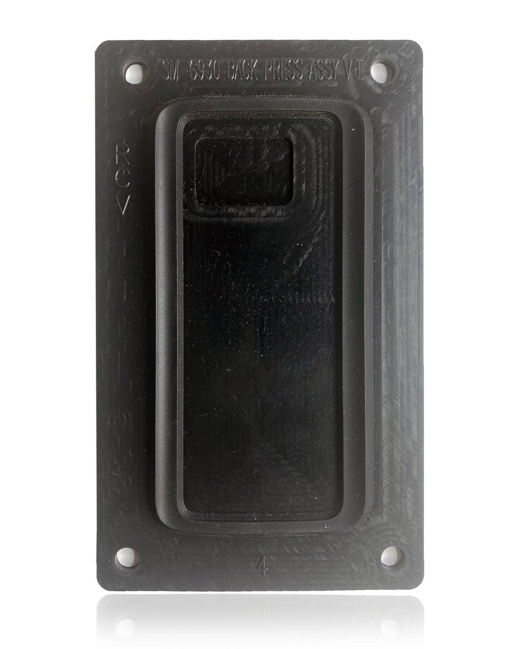 Press mold (rear and display cover) for Samsung Galaxy S7, compatible with Samsung Press Jig V1.1 (OEM Service Tools)