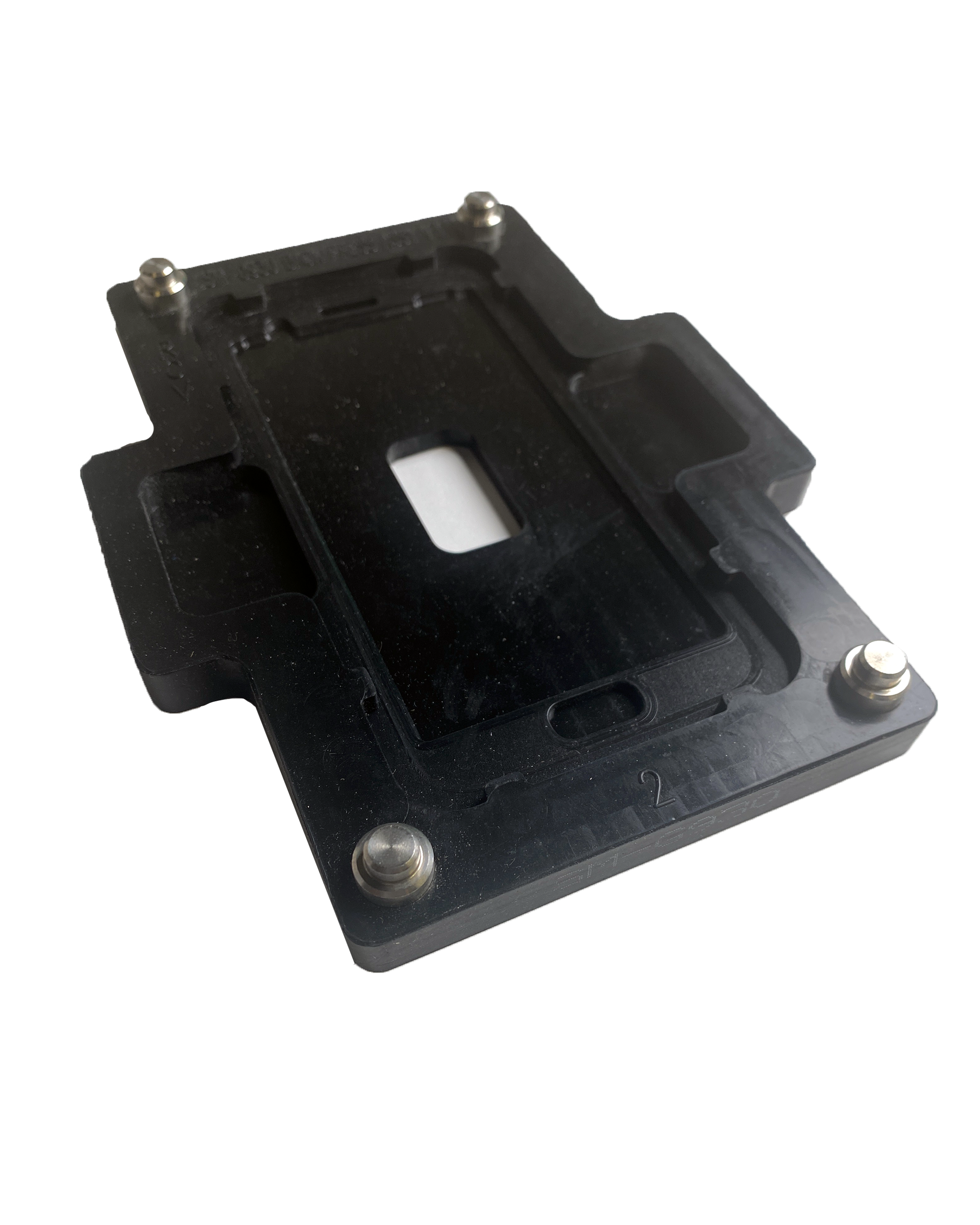 Press mold (rear and display cover) for Samsung Galaxy S7, compatible with Samsung Press Jig V1.1 (OEM Service Tools)