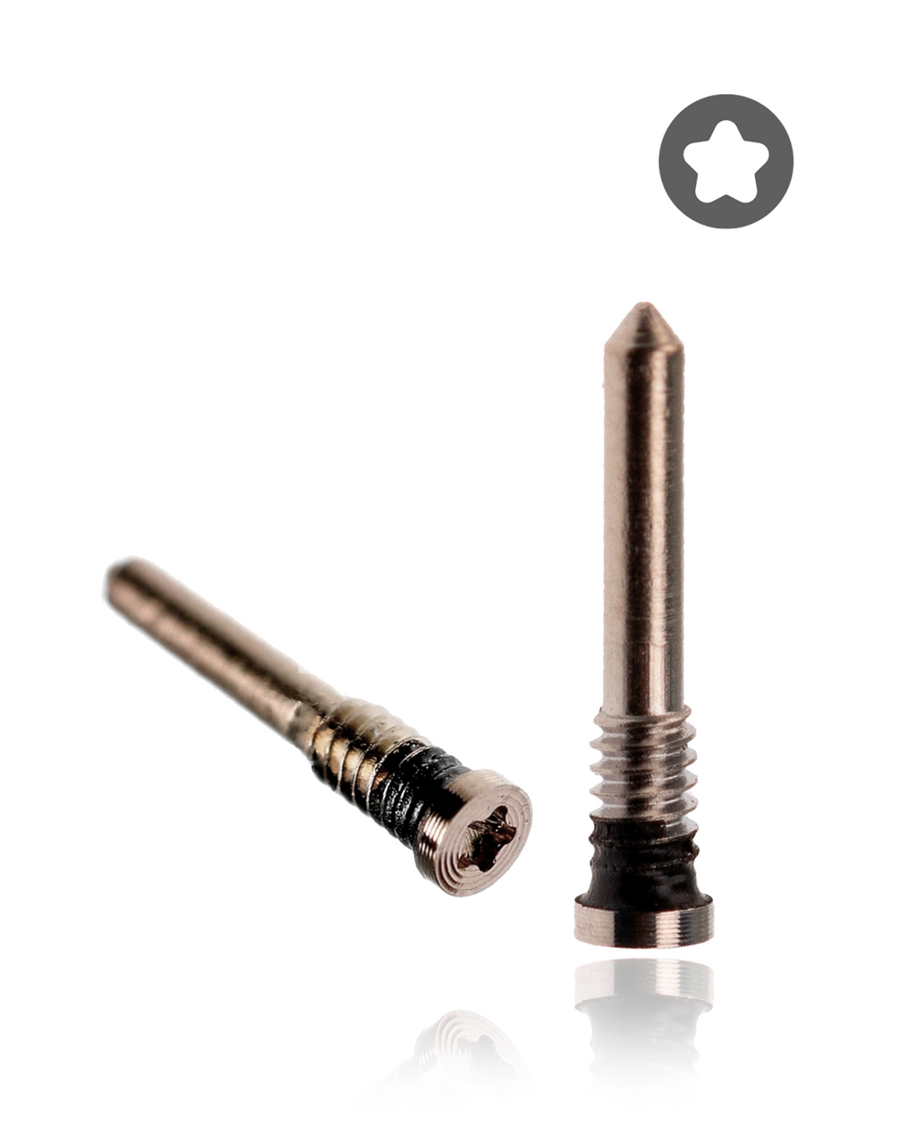 Pentalobe Screws für iPhone X - 12 Pro Max (10 Pack) (Gold)