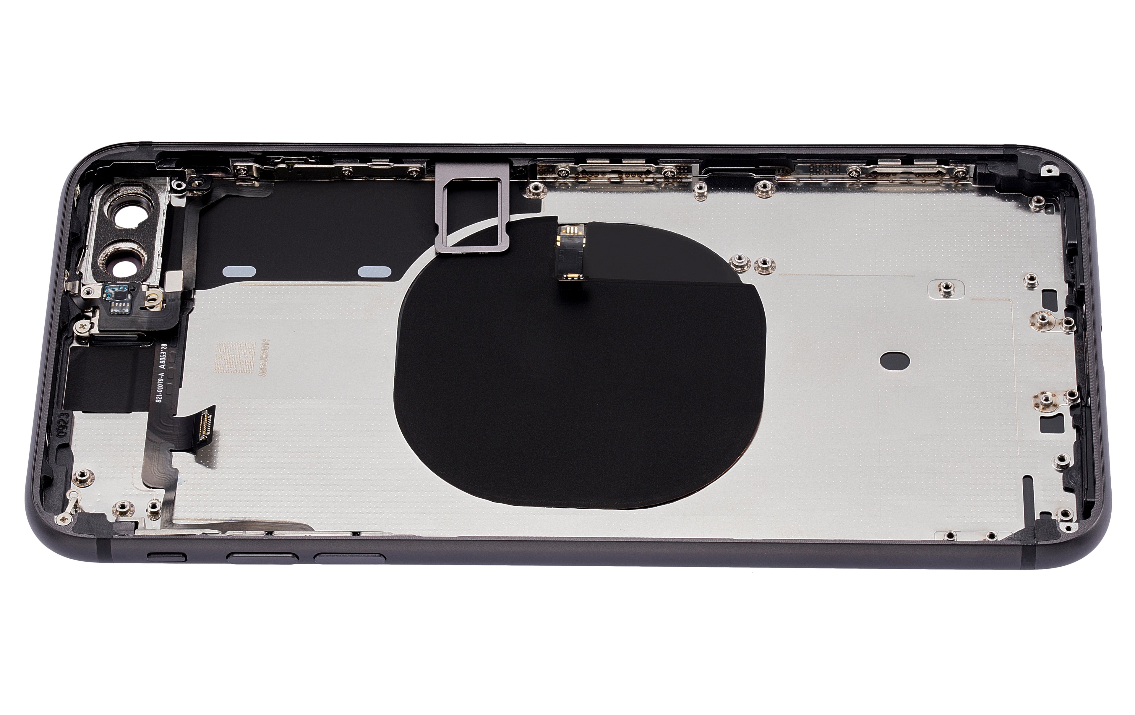 Backcover/Rahmen mit Kleinteilen für iPhone 8 Plus (Space Grau) Aftermarket Plus