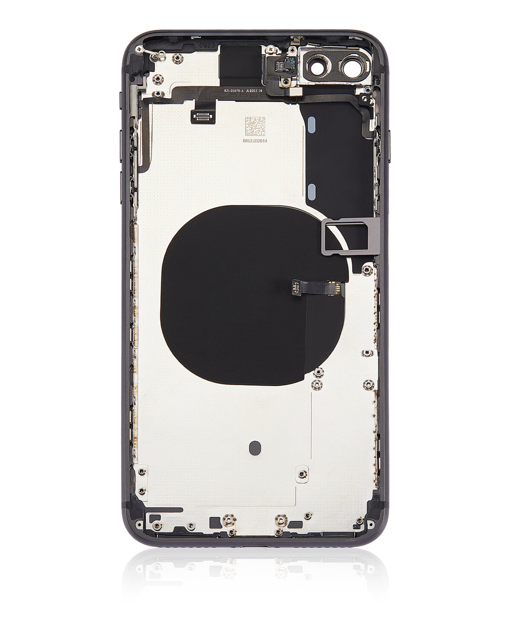 Backcover/Rahmen mit Kleinteilen für iPhone 8 Plus (Space Grau) Aftermarket Plus