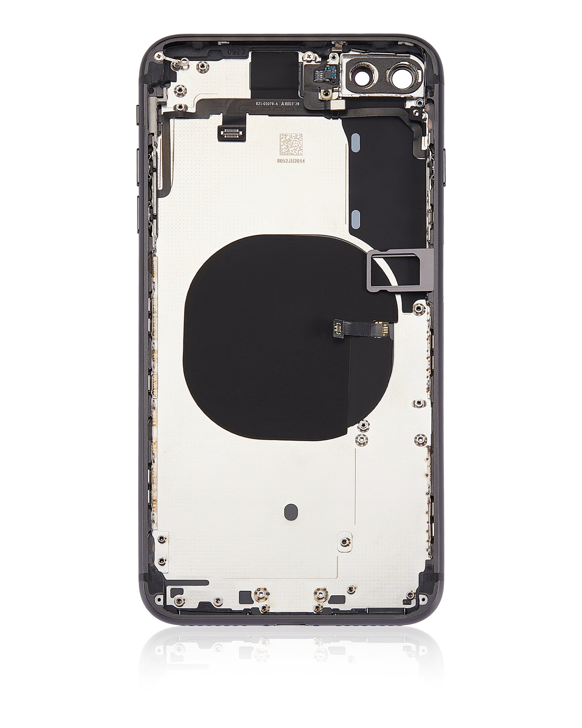 Backcover/Rahmen mit Kleinteilen für iPhone 8 Plus (Space Grau) Aftermarket Plus