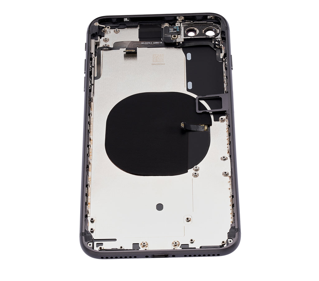 Backcover/Rahmen mit Kleinteilen für iPhone 8 Plus (Space Grau) Aftermarket Plus