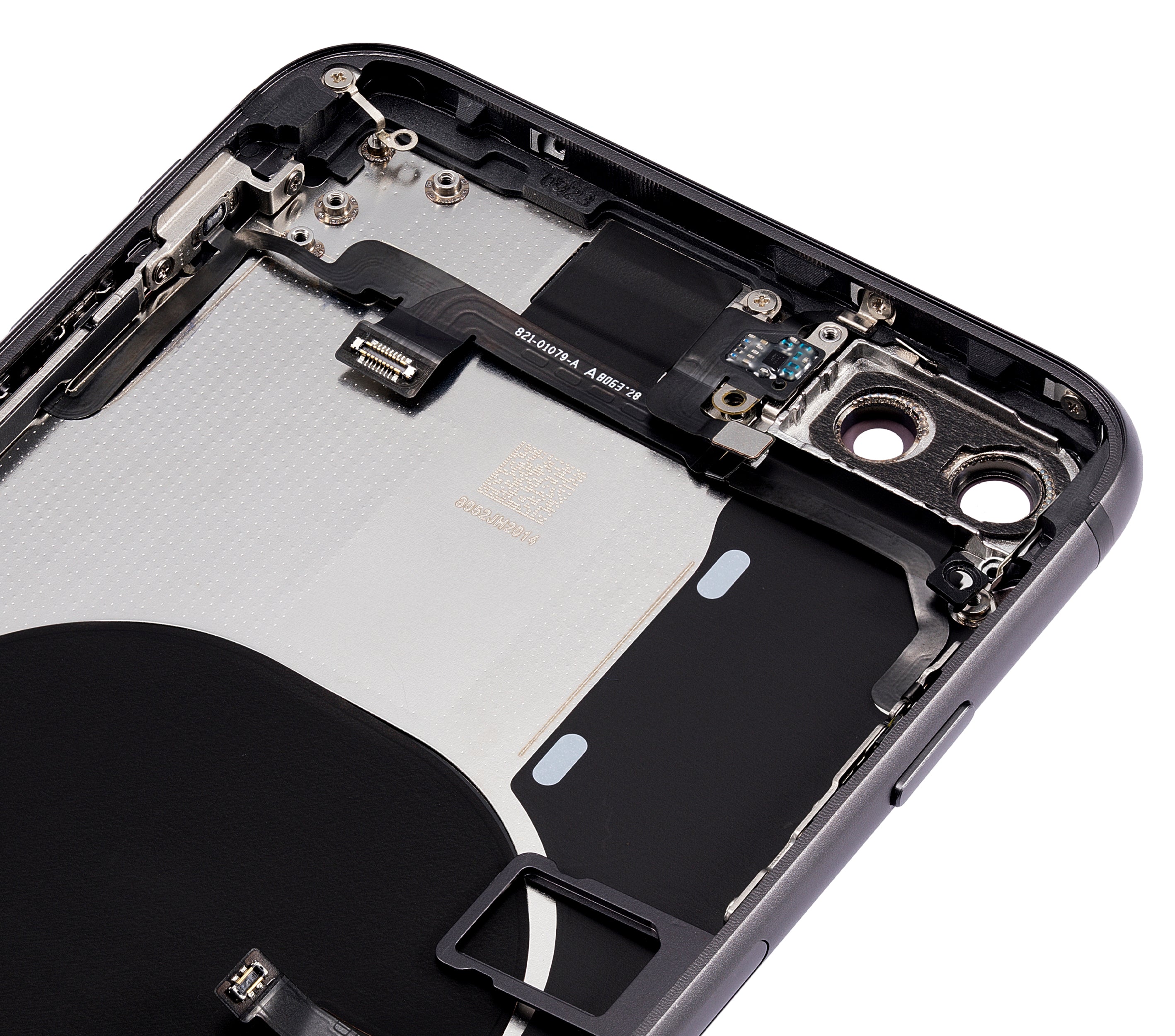 Backcover/Rahmen mit Kleinteilen für iPhone 8 Plus (Space Grau) Aftermarket Plus