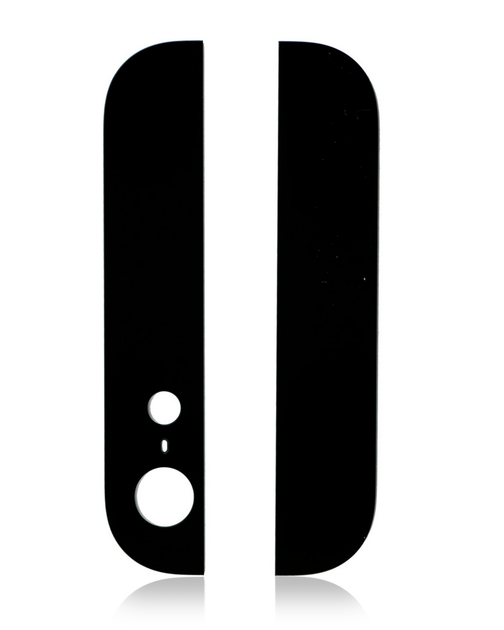 Back Cover (Top + Bottom) for iPhone 5 (Black)