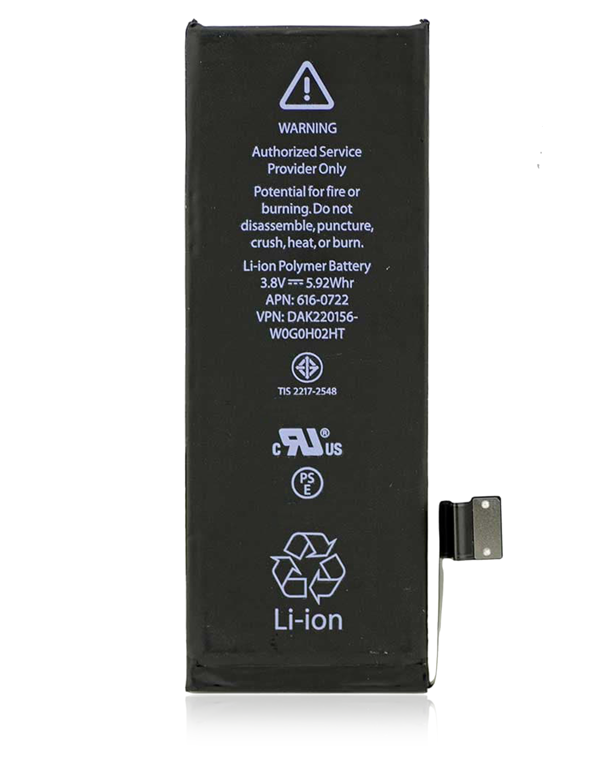 Ersatzakku für iPhone 5S (Service Pack)