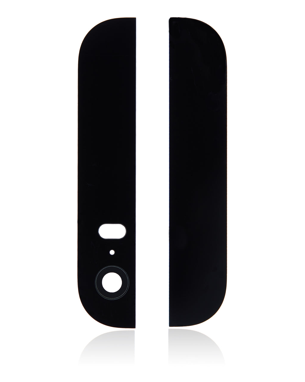 Backcover (Oben + Unten) für iPhone 5S (Schwarz)
