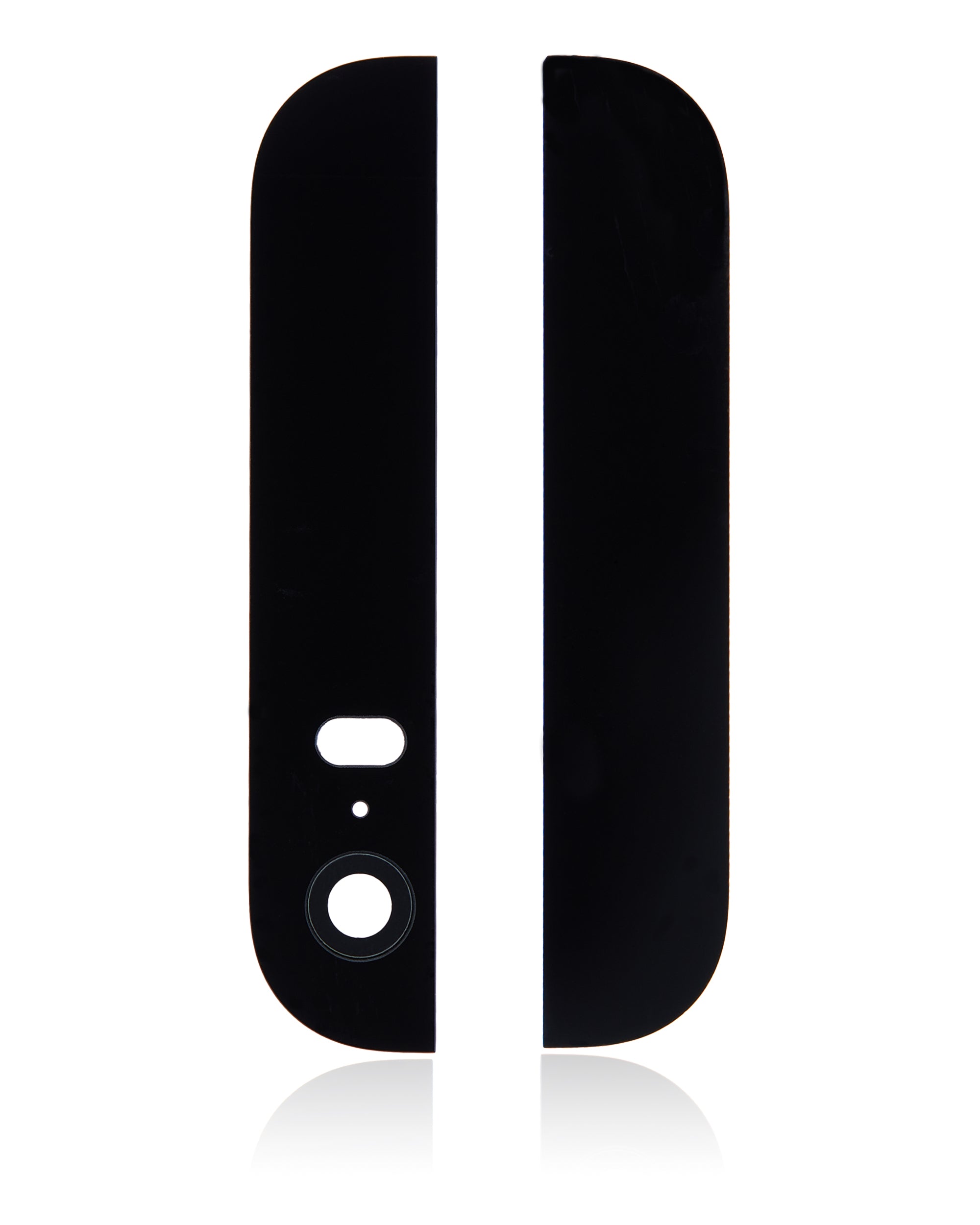 Backcover (Oben + Unten) für iPhone 5S (Schwarz)