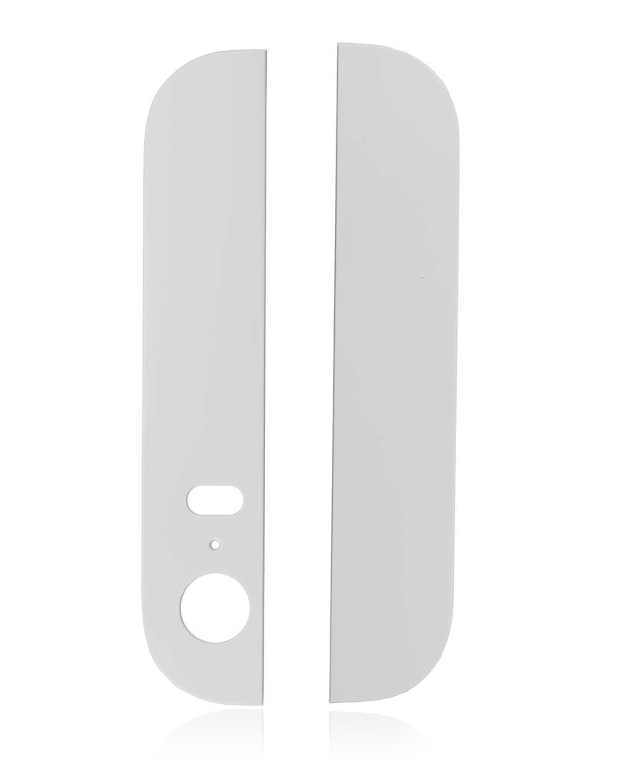 Backcover (Oben + Unten) für iPhone 5S (Weiß)