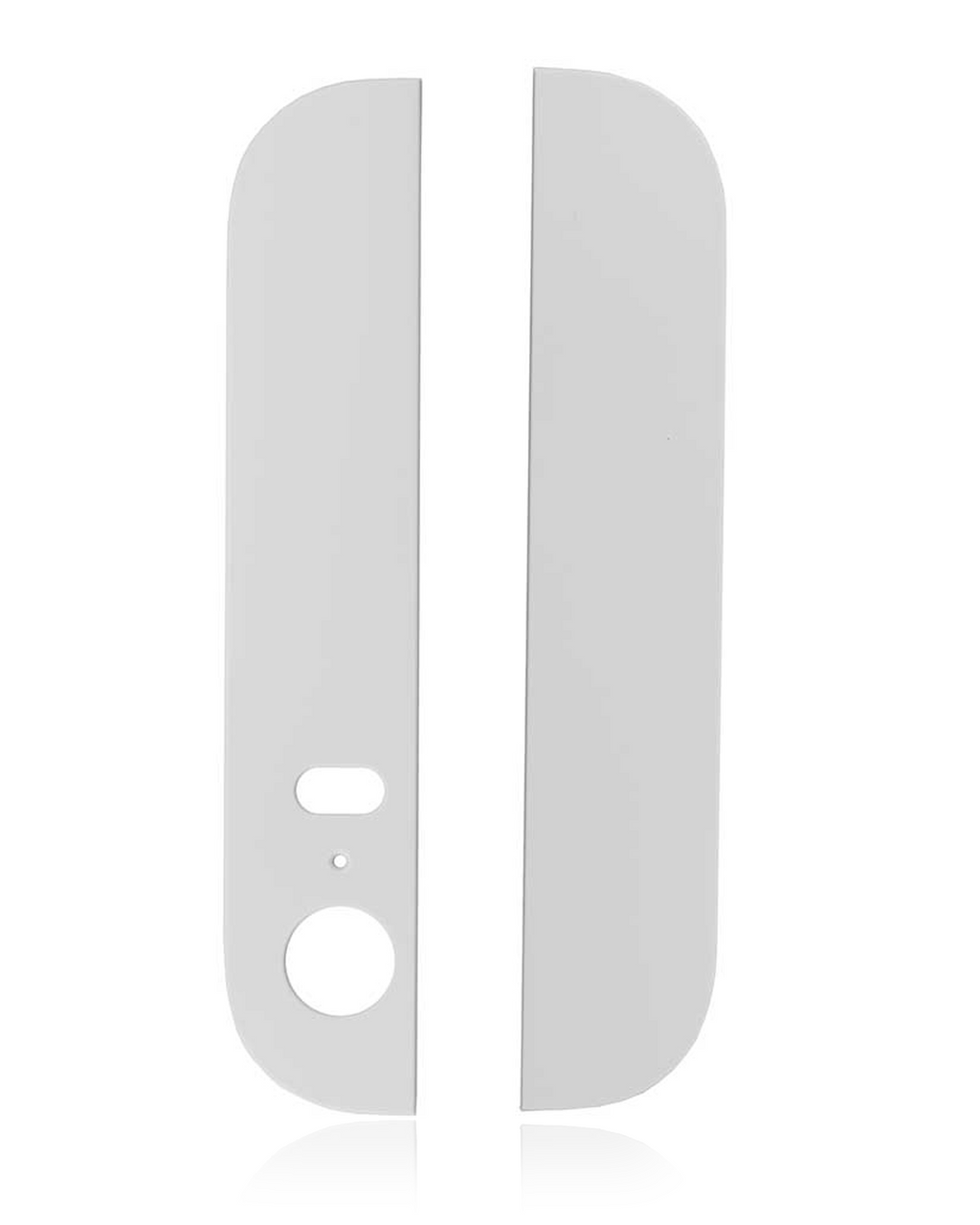 Backcover (Oben + Unten) für iPhone 5S (Weiß)