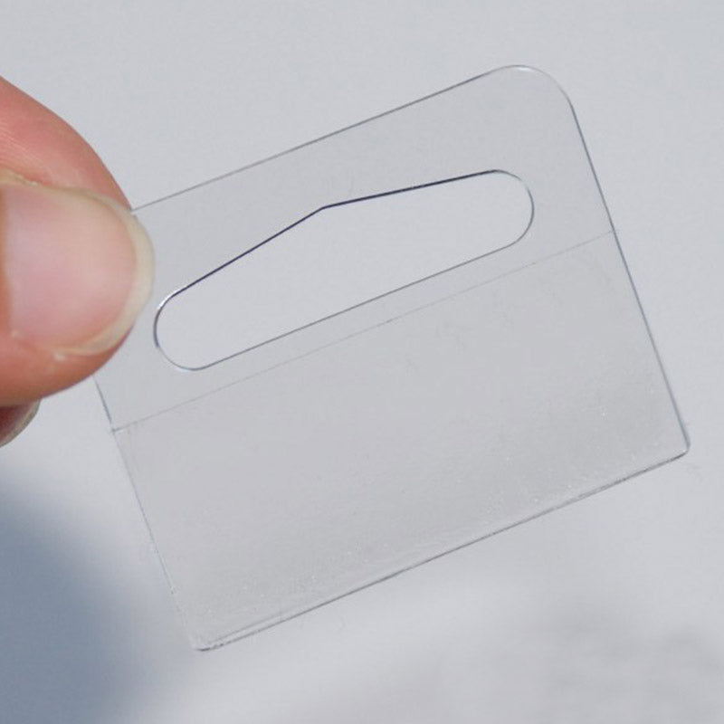 Starke selbstklebende Aufhänge-Tabs für Verkaufsdisplays (2 x 2") (100 Pack)