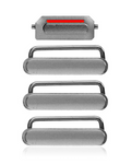 Hard Plastic Buttons (On/Off, Volume, Mute Switch) for iPhone 6 / 6 Plus (Space Gray)