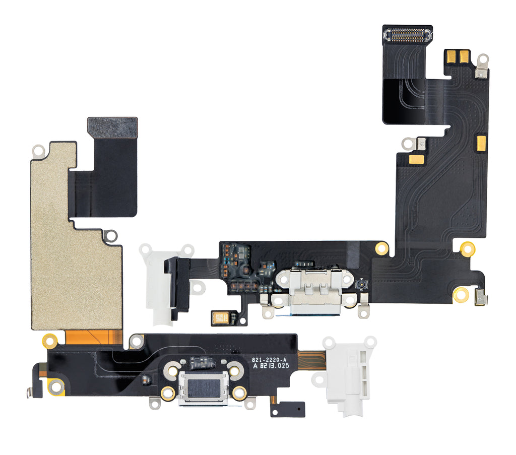 Ladebuchse-Flexkabel für iPhone 6 Plus (Premium) (Gold)