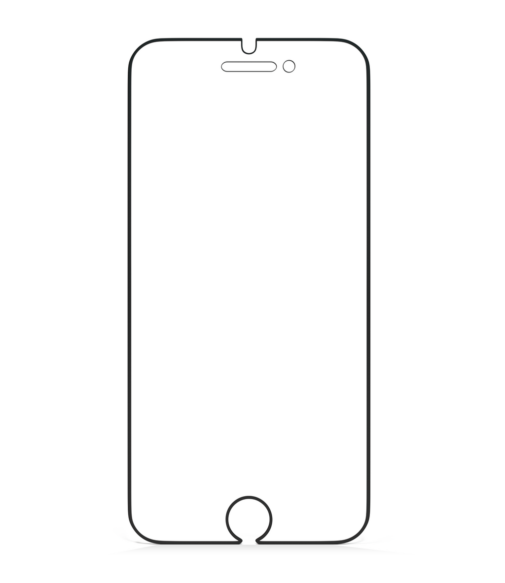 Apple iPhone 6/7/8 Plus Panzerglas klar (Retail Pack)