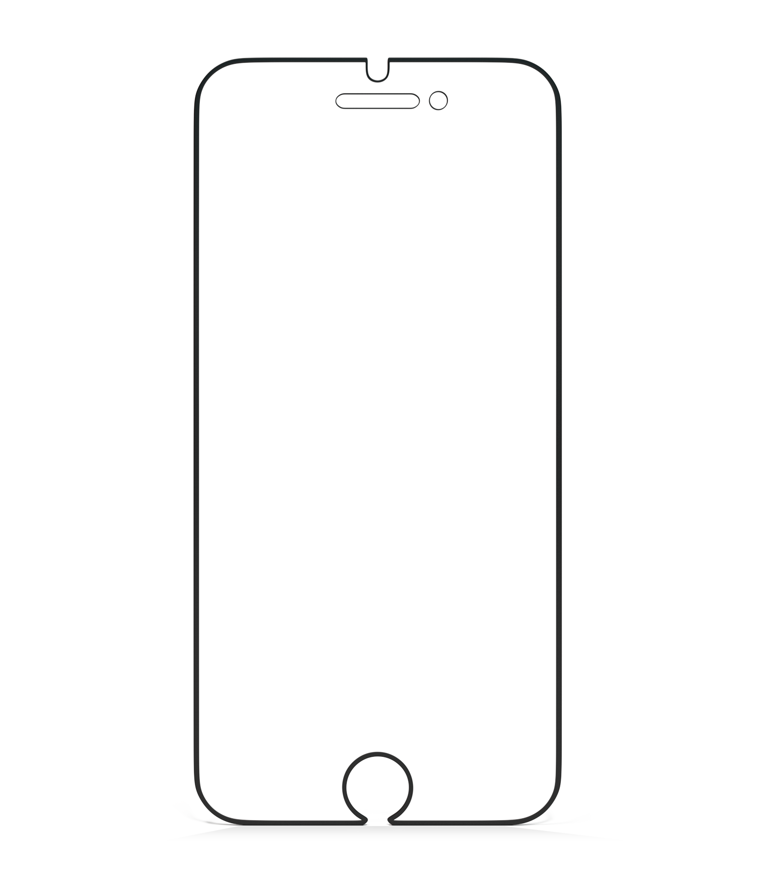 Apple iPhone 6/7/8 Plus Panzerglas klar (Retail Pack)