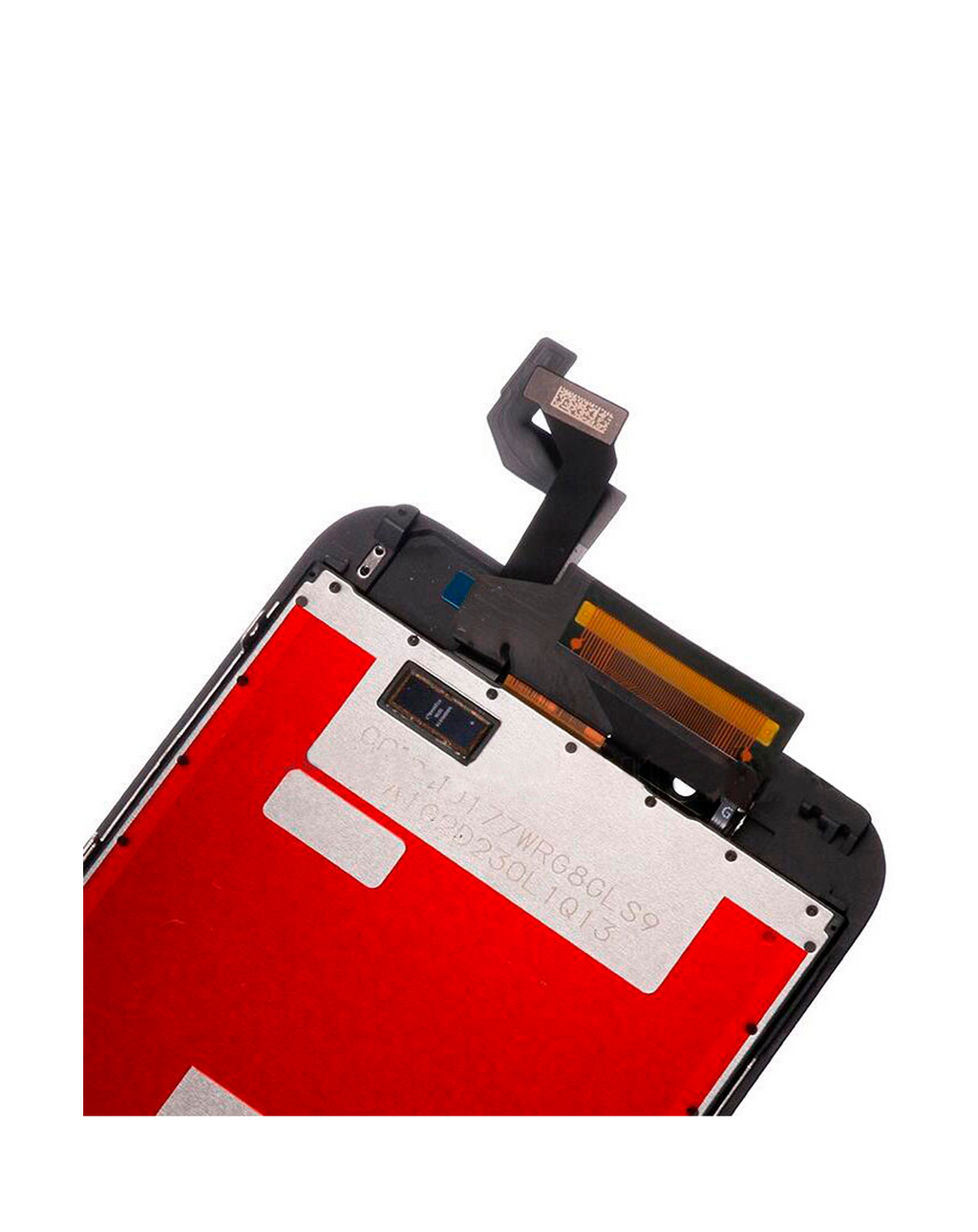 LCD-Display mit Stahlplatte für iPhone 6S (Aftermarket Plus) (Schwarz)