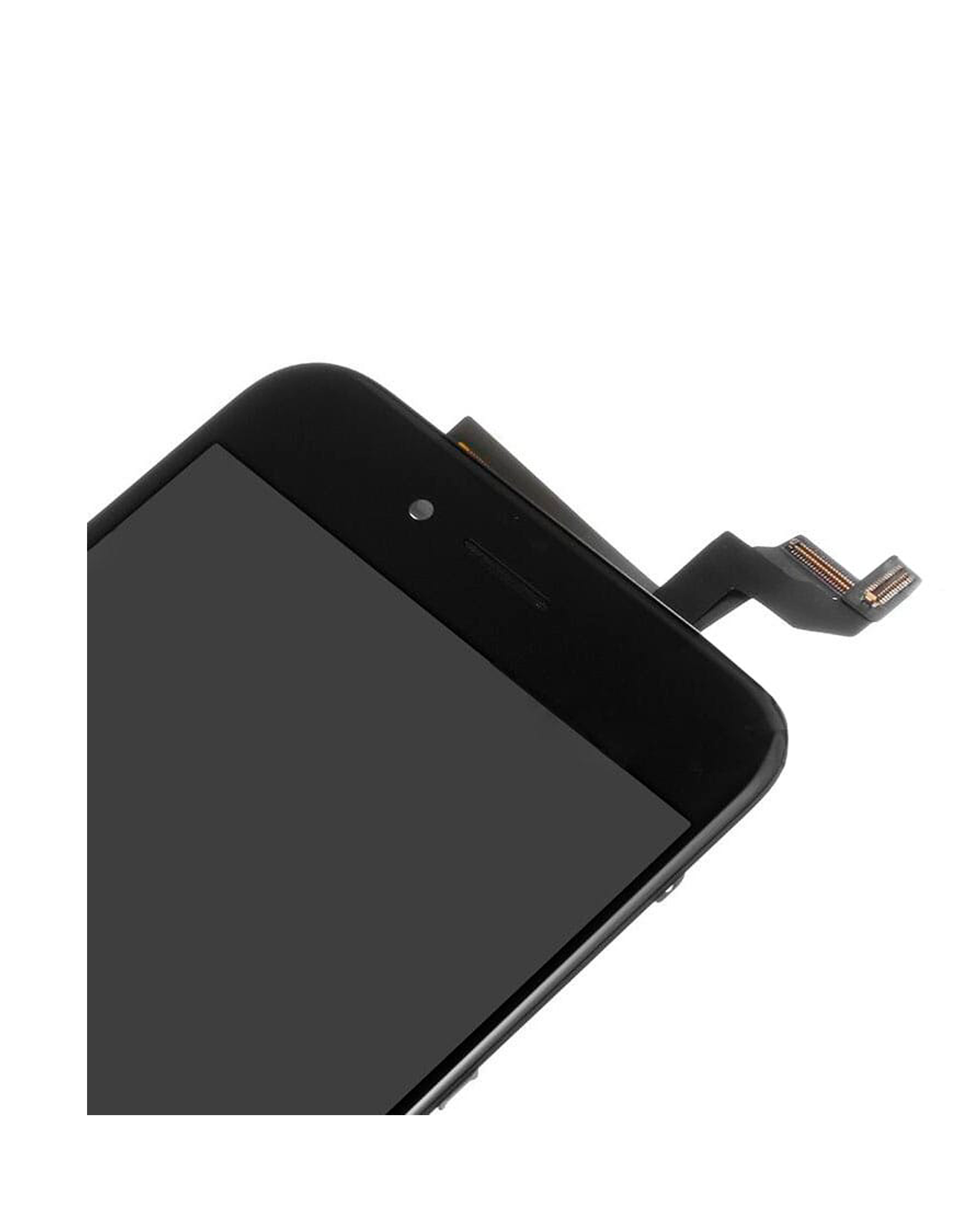 LCD-Display mit Stahlplatte für iPhone 6S (Aftermarket Plus) (Schwarz)