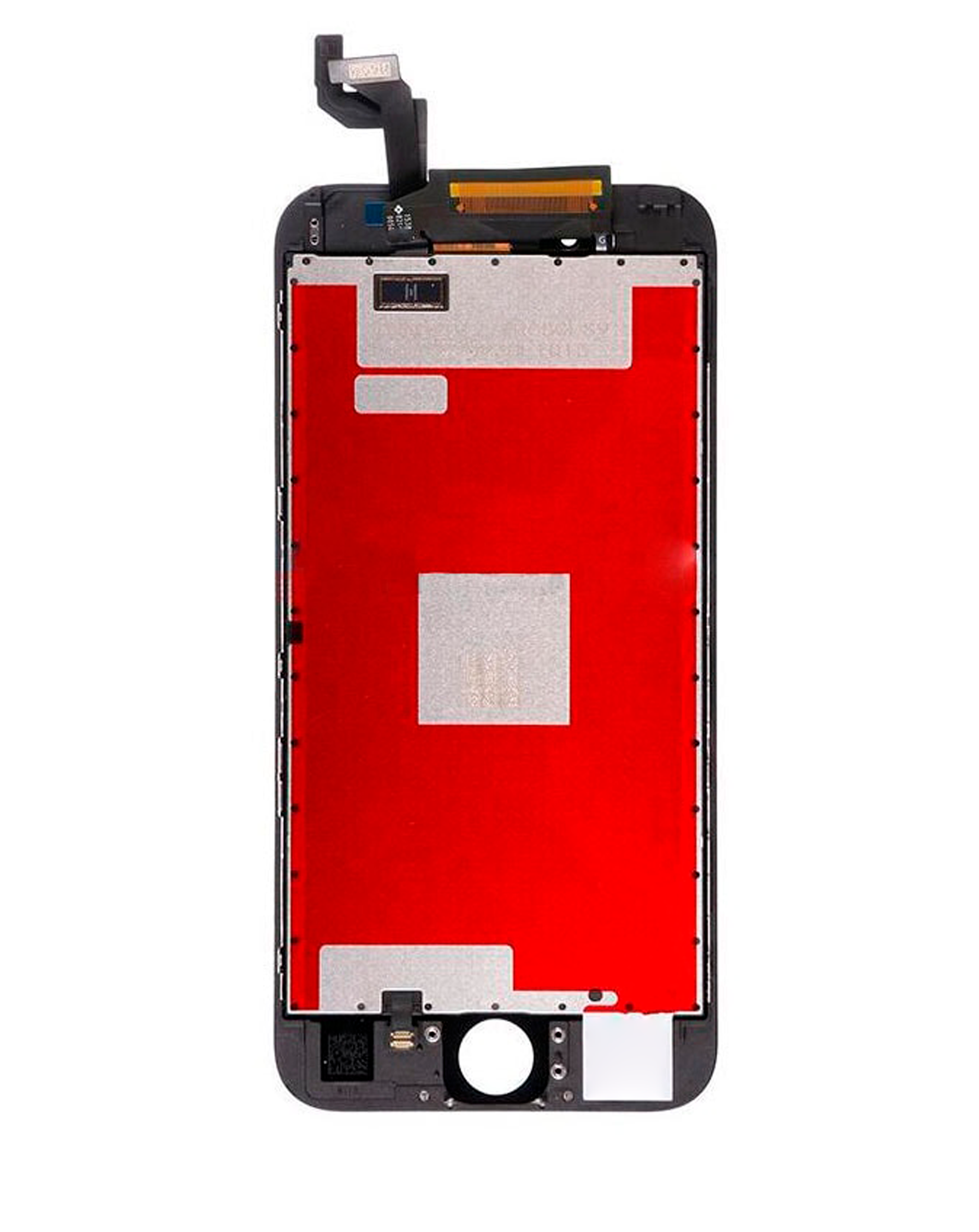 LCD-Display mit Stahlplatte für iPhone 6S (Aftermarket Plus) (Schwarz)