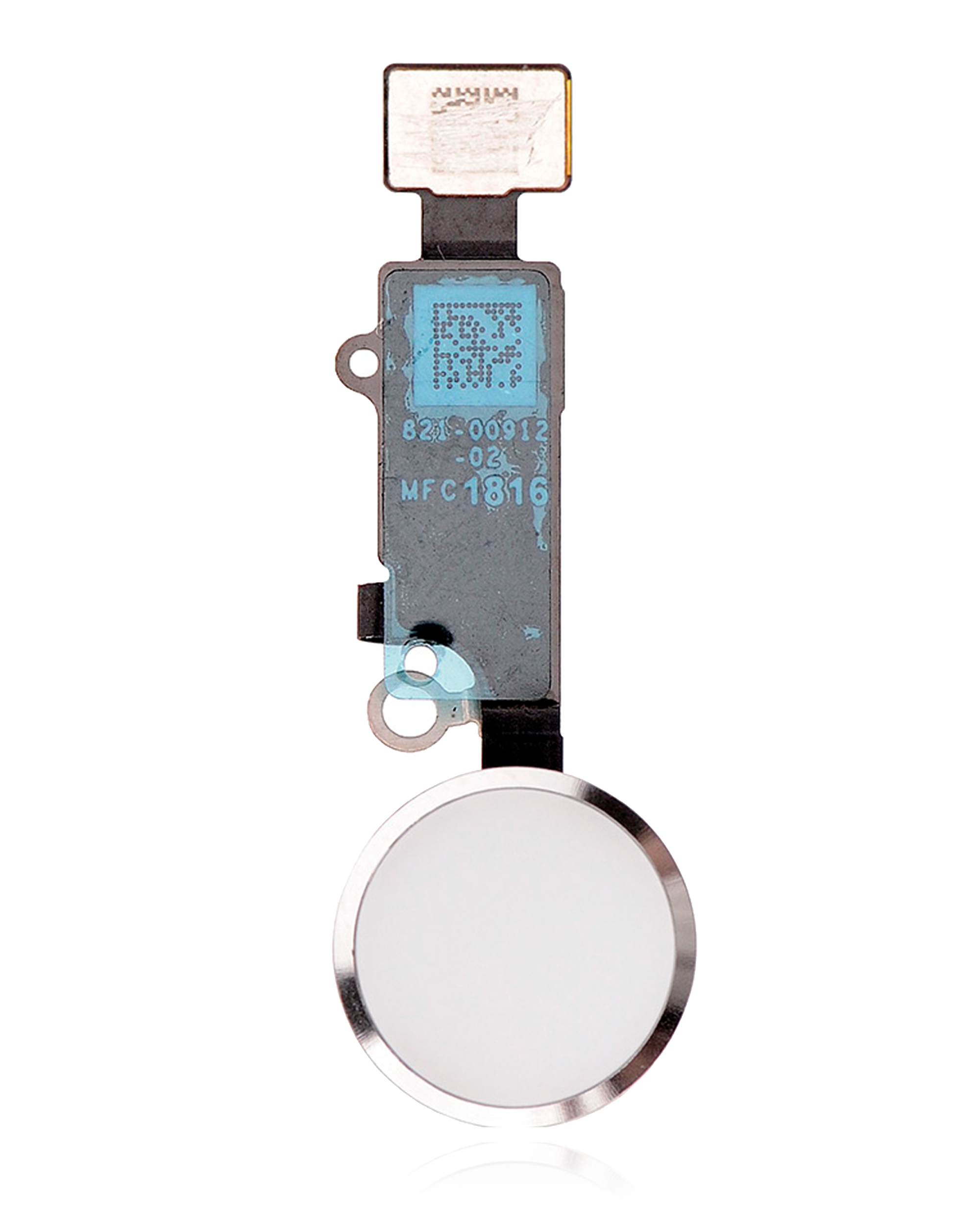Home Button with Flex for iPhone 7/7 Plus/8/8 Plus/SE (2020)/SE (2022) (Silver) – For Cosmetic Purposes Only