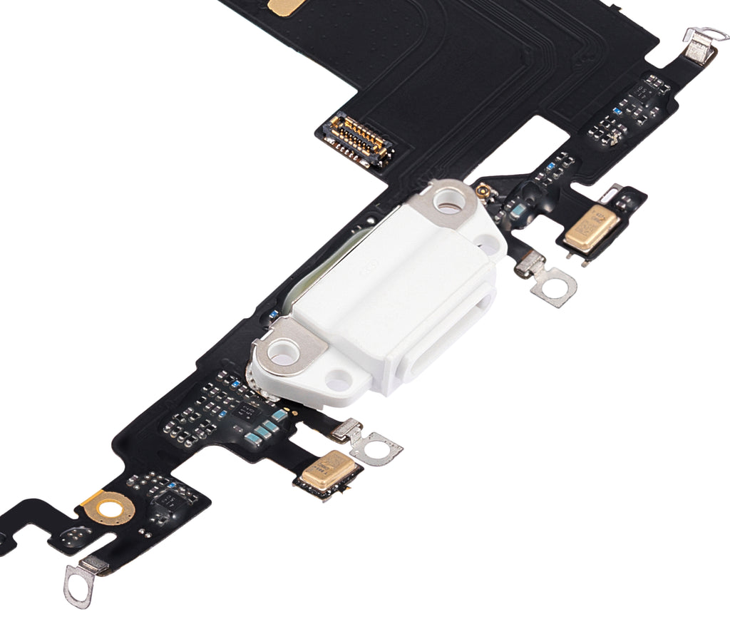 Ladebuchse-Flexkabel für iPhone SE (2020) (Aftermarket Plus) (Weiß)