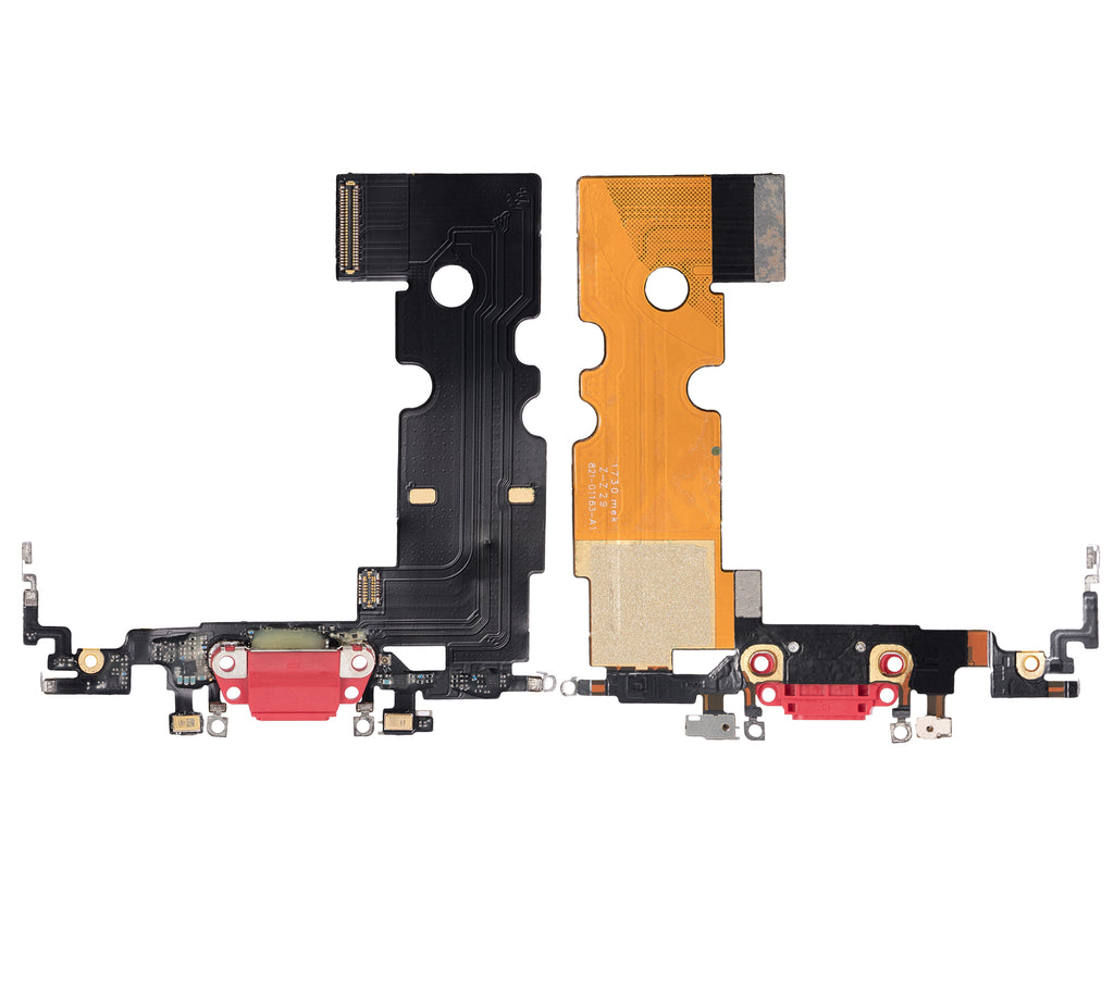 Ladebuchse-Flexkabel für iPhone SE (2020) (Aftermarket Plus) (Rot)