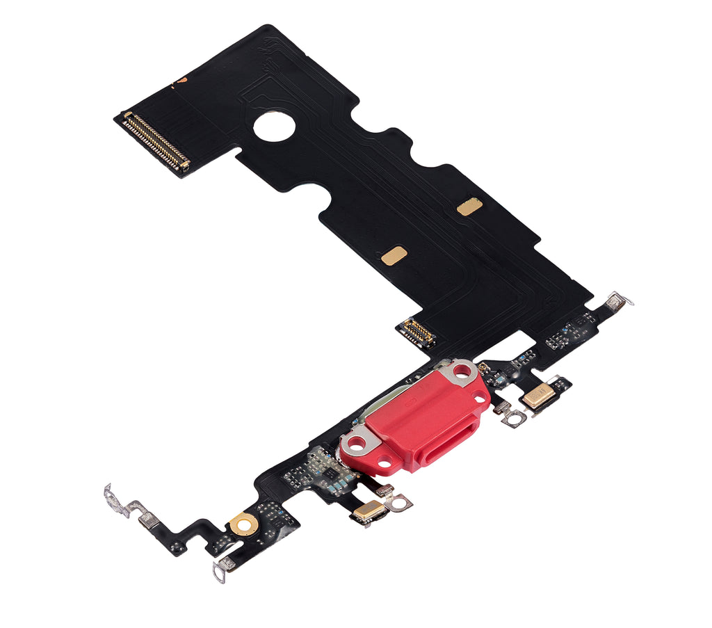 Ladebuchse-Flexkabel für iPhone SE (2020) (Aftermarket Plus) (Rot)