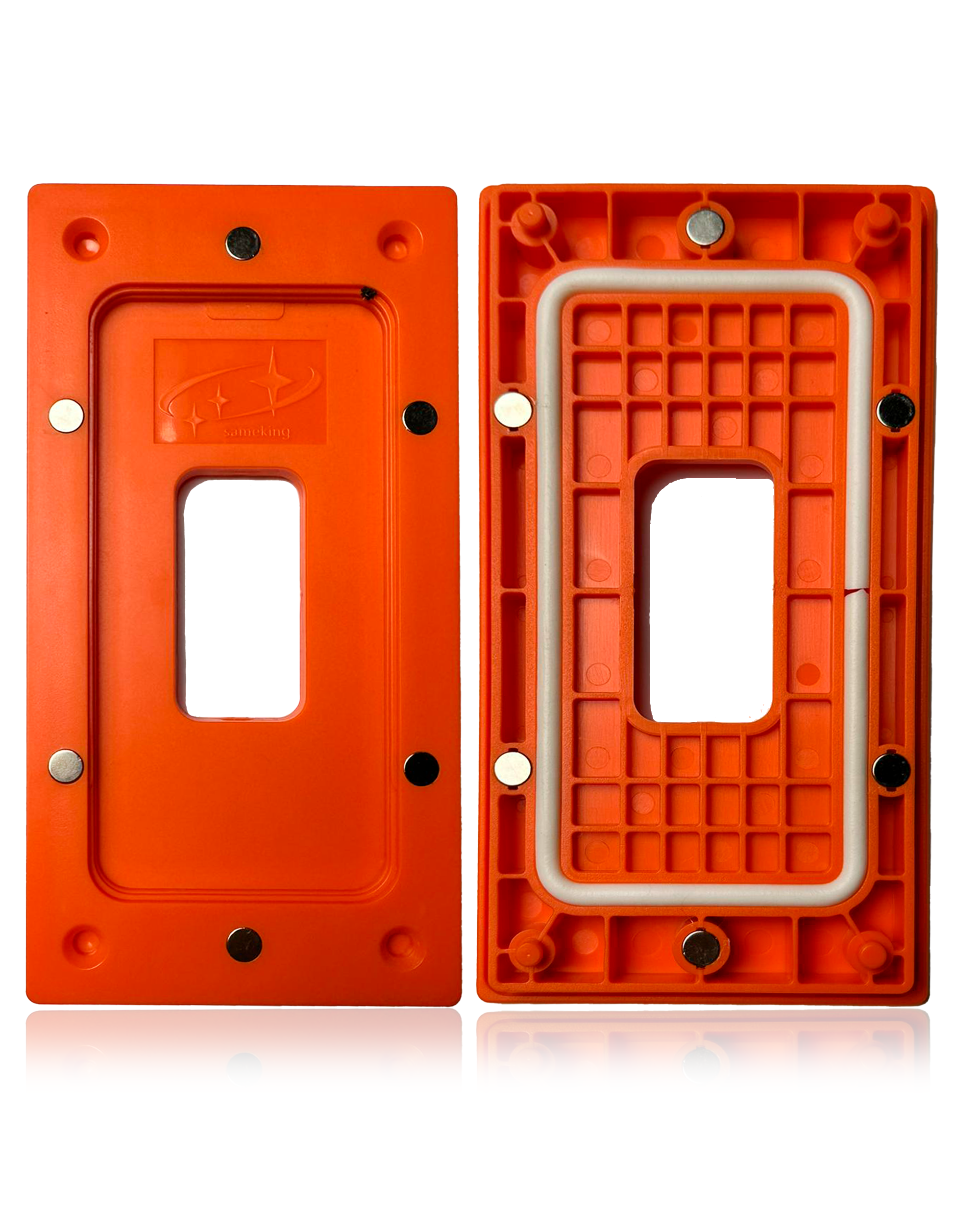 Magnetische Rahmen-Klemmform für iPhone X / XS