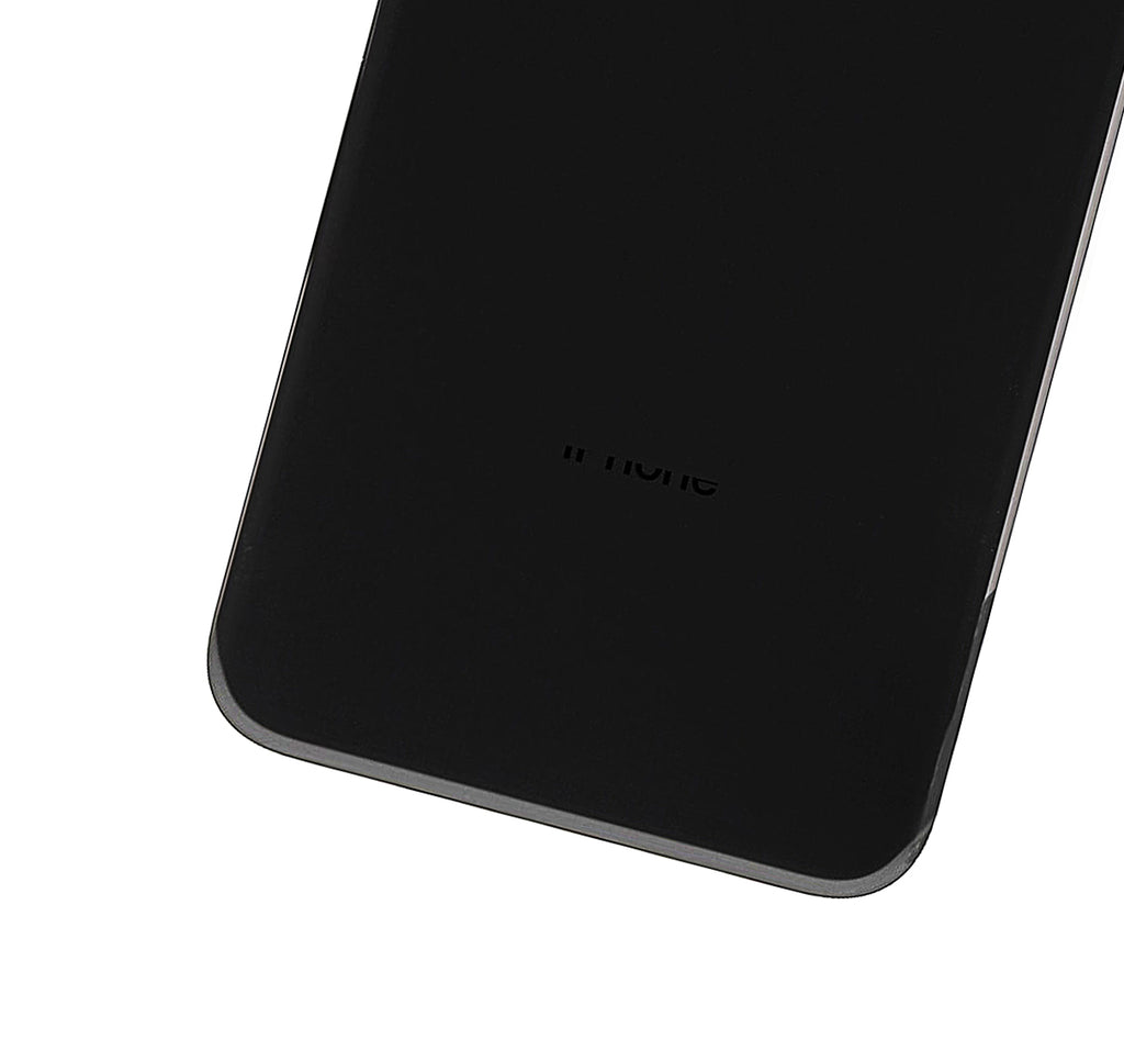 Backcover Glass für iPhone X (ohne Logo) (Space Grau)