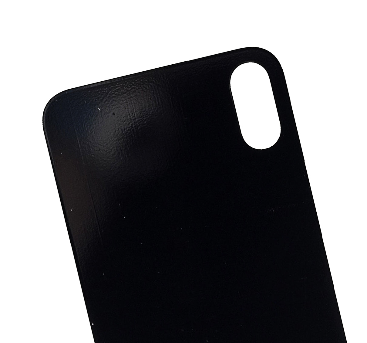 Backcover Glass für iPhone X (ohne Logo) (Space Grau)