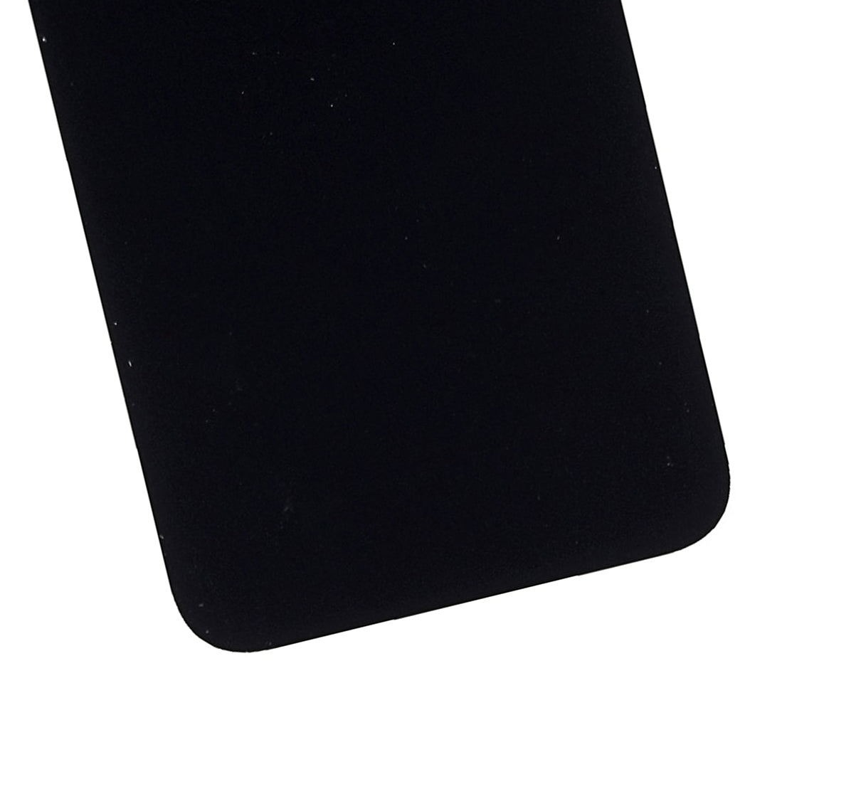 Backcover Glass für iPhone X (ohne Logo) (Silber)