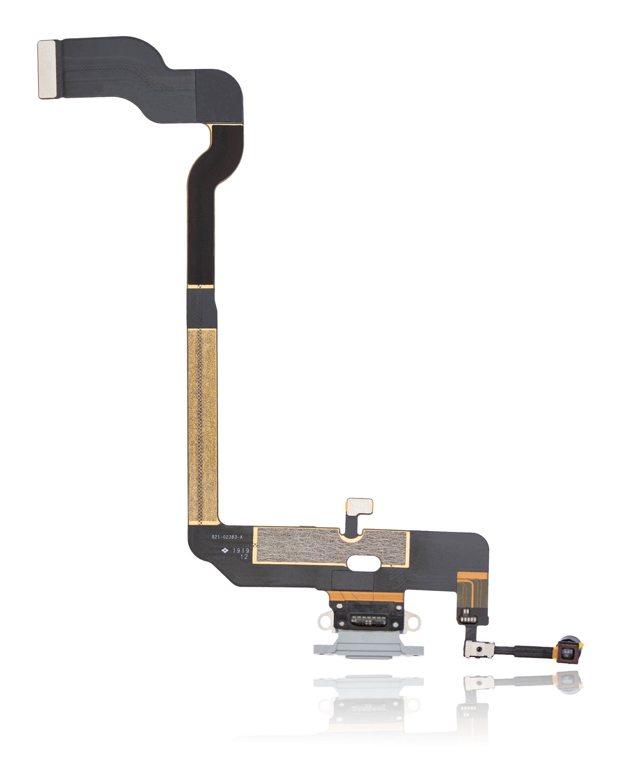 Charging Port Flex Cable for iPhone XS (Premium) (Silver)