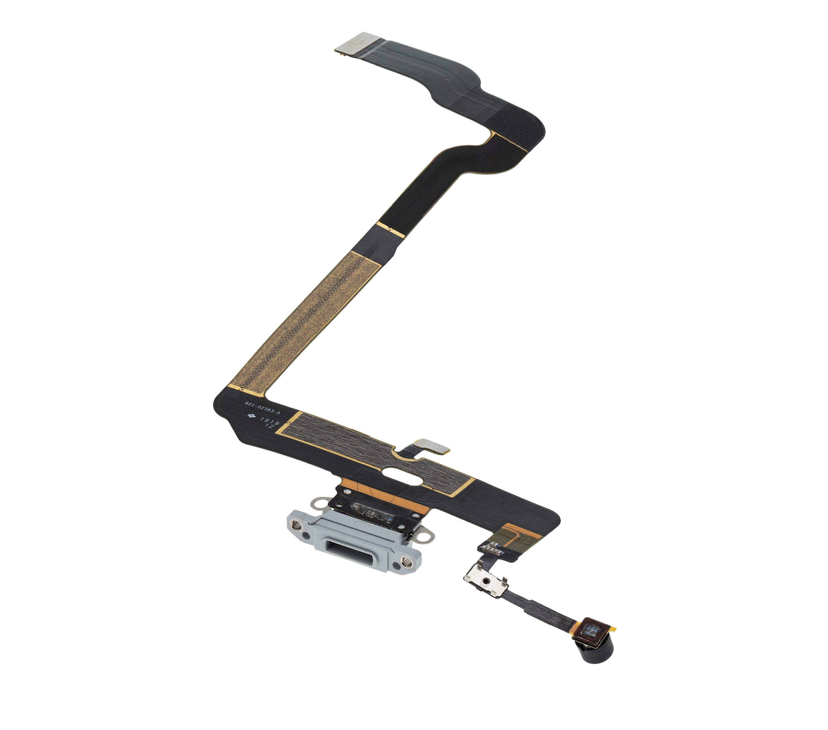 Charging Port Flex Cable for iPhone XS (Premium) (Silver)