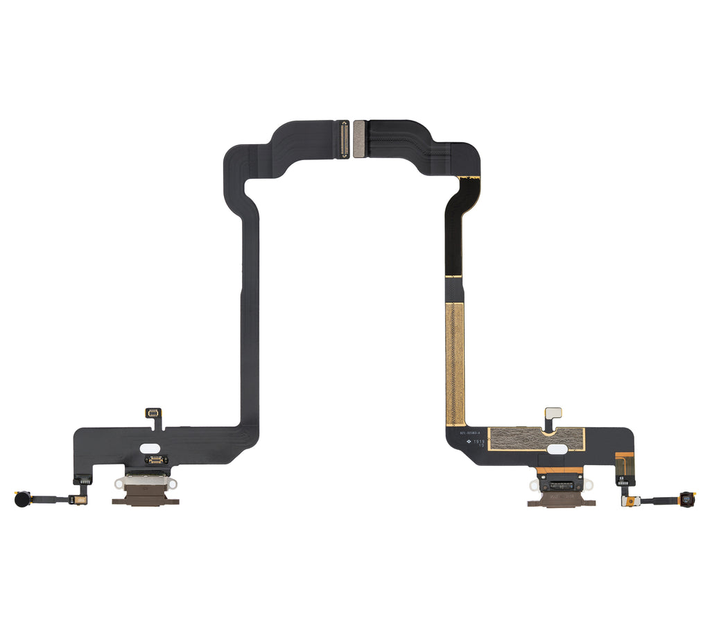 Charging Port Flex Cable for iPhone XS (Premium) (Gold)