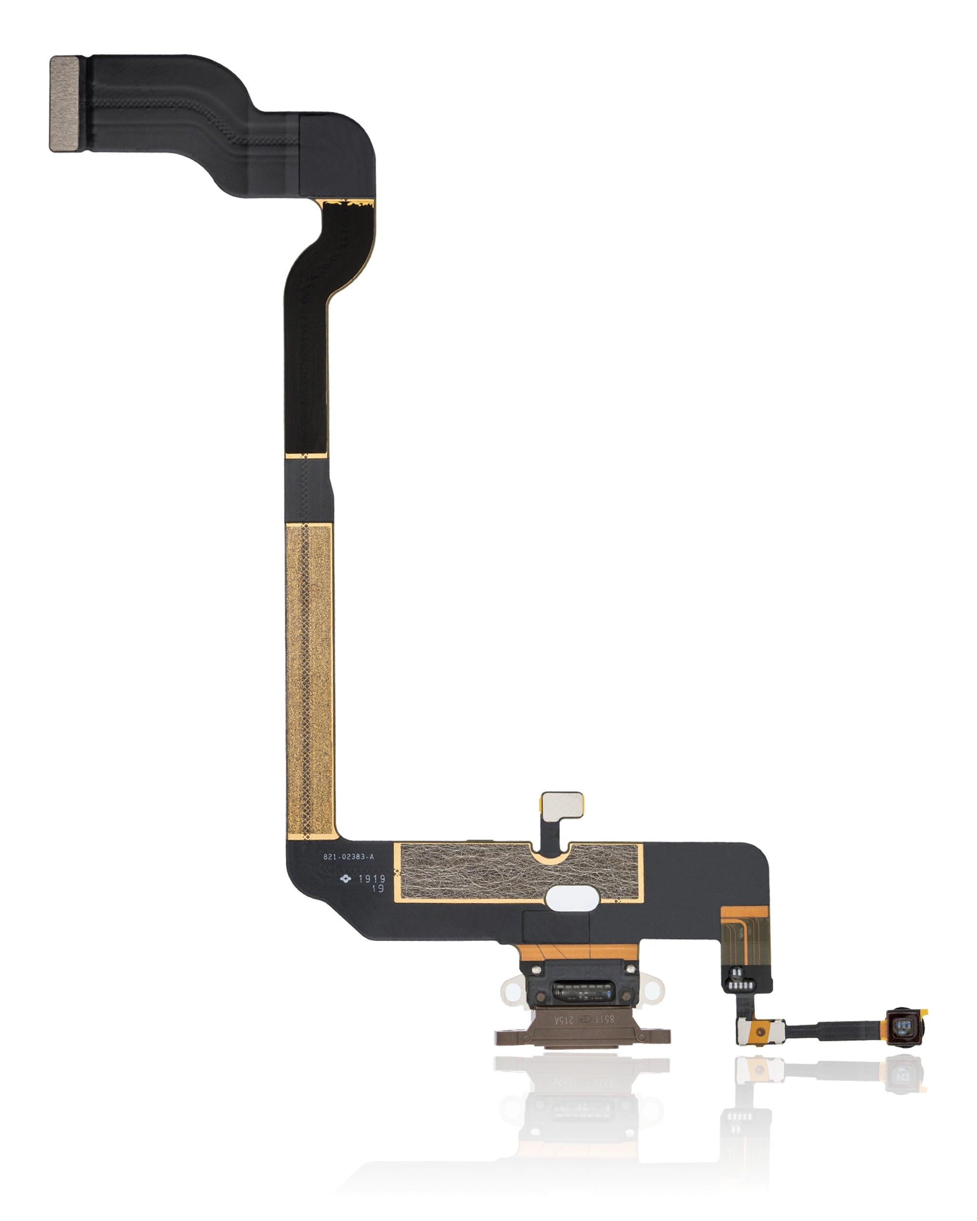 Charging Port Flex Cable for iPhone XS (Premium) (Gold)