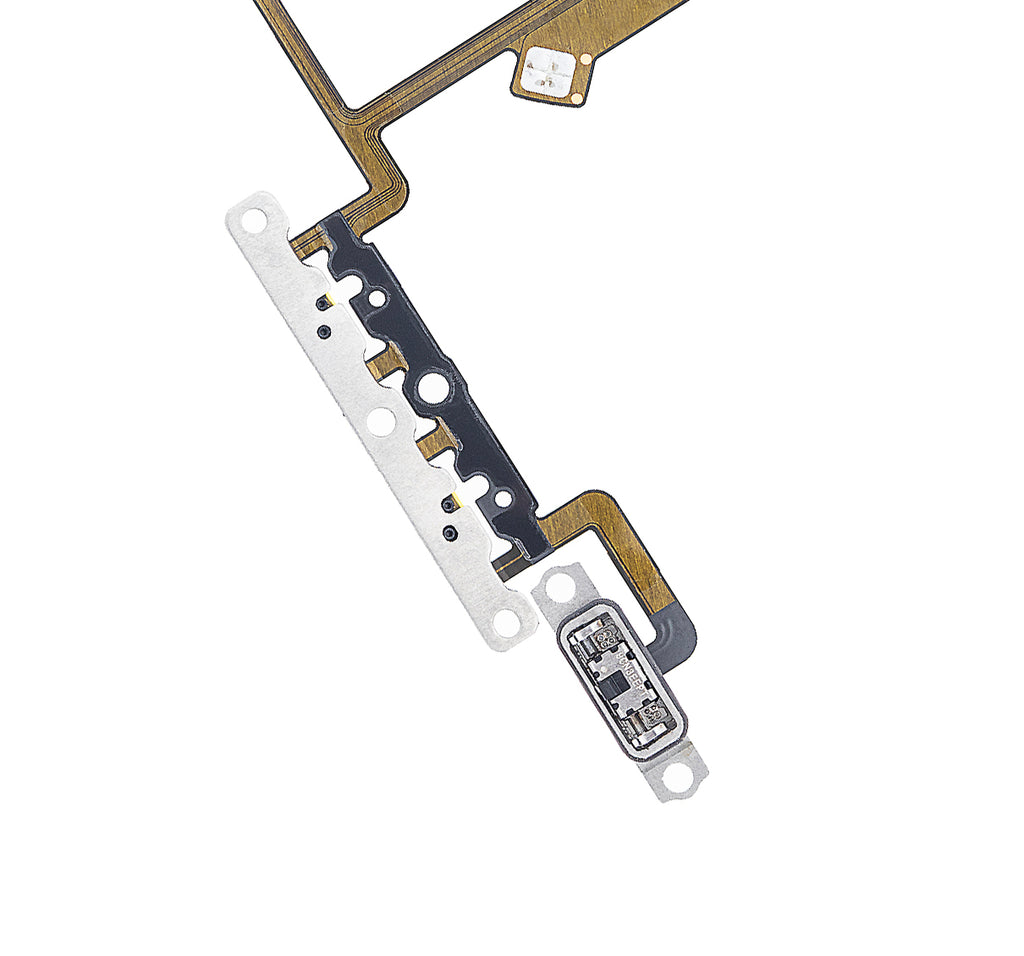 Lautstärketasten-Flexkabel mit Metallhalterung für iPhone XS