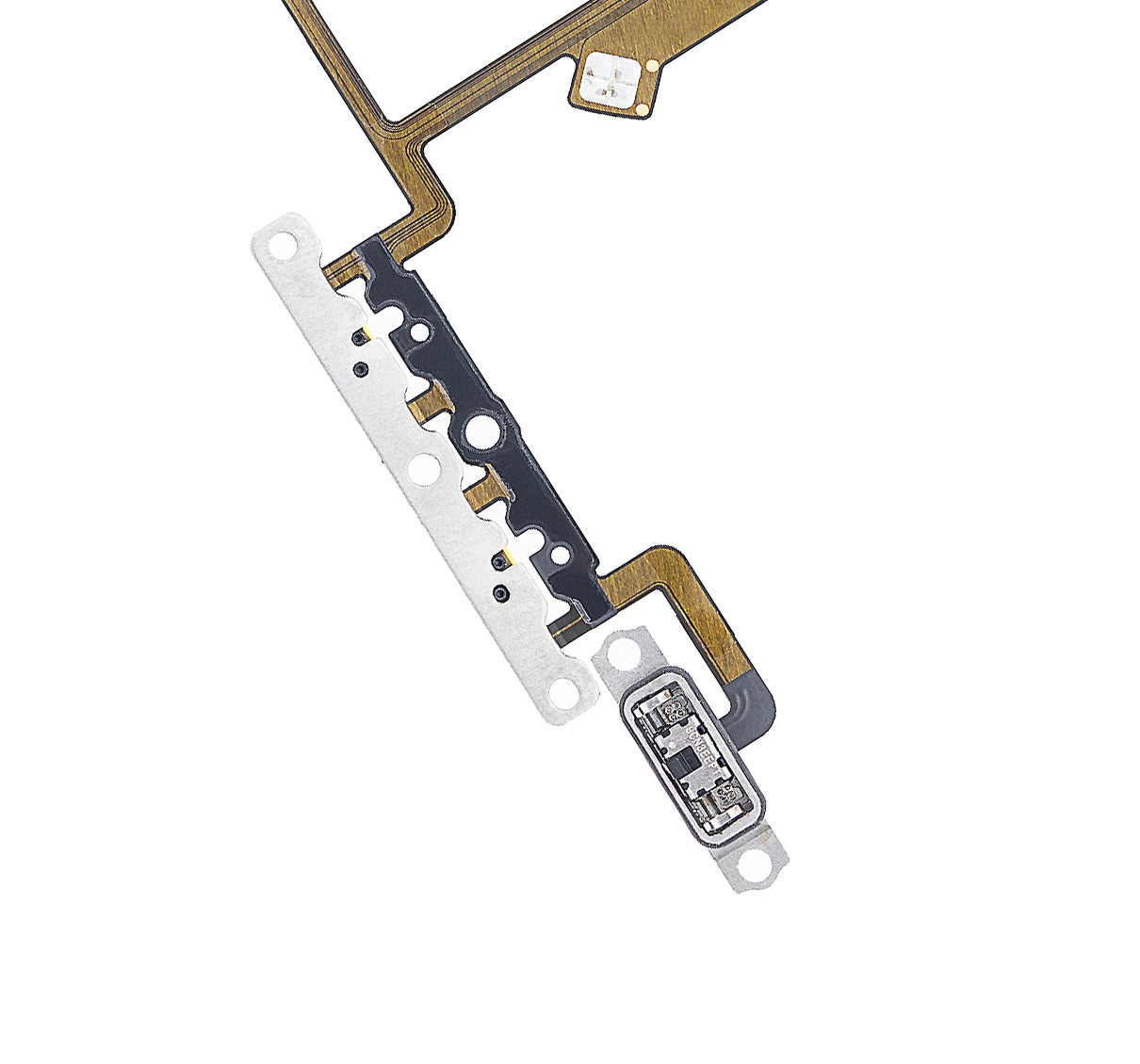 Lautstärketasten-Flexkabel mit Metallhalterung für iPhone XS