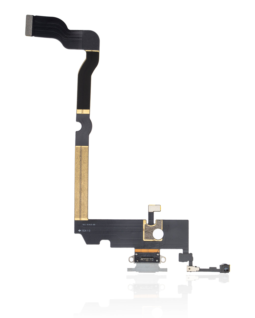 Charging Port Flex Cable for iPhone XS Max (Premium) (Silver)