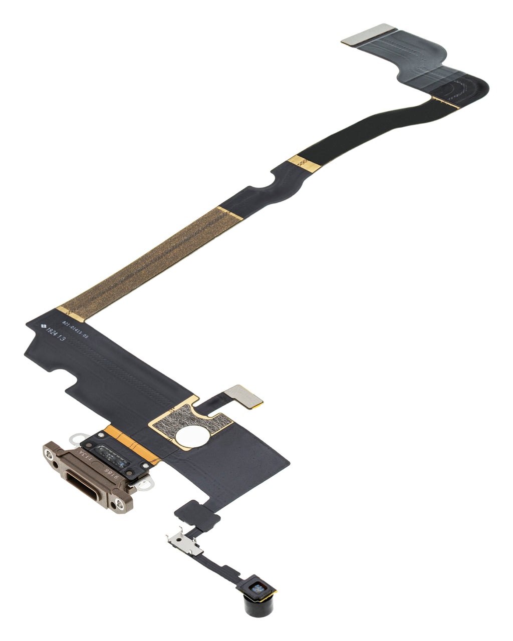 Charging Port Flex Cable for iPhone XS Max (Premium) (Gold)