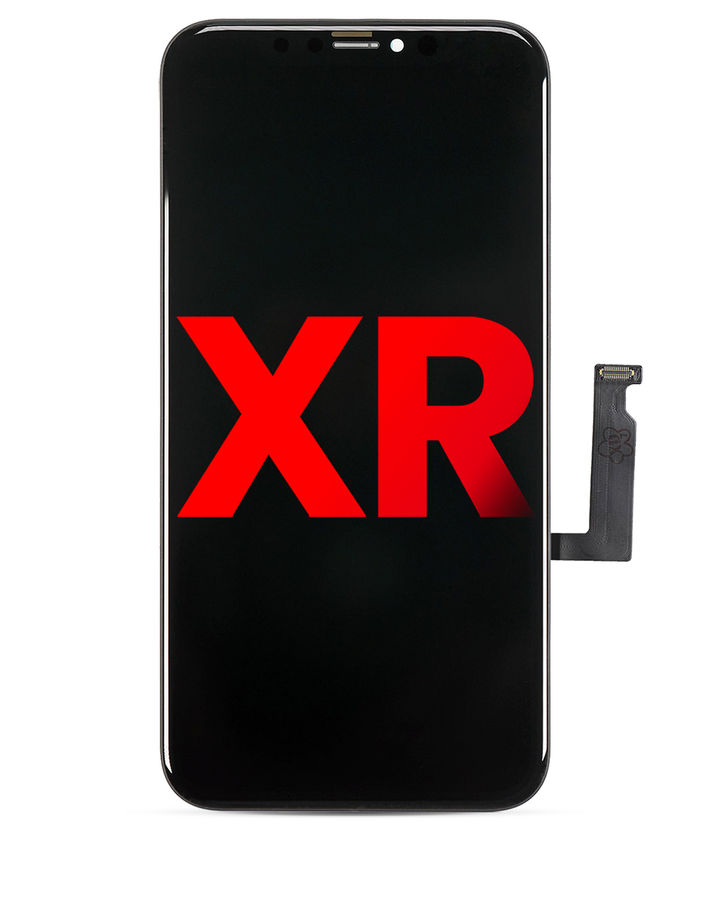 LCD-Display mit Stahlplatte Pre-Installed für iPhone XR (Aftermarket Plus: COF)
